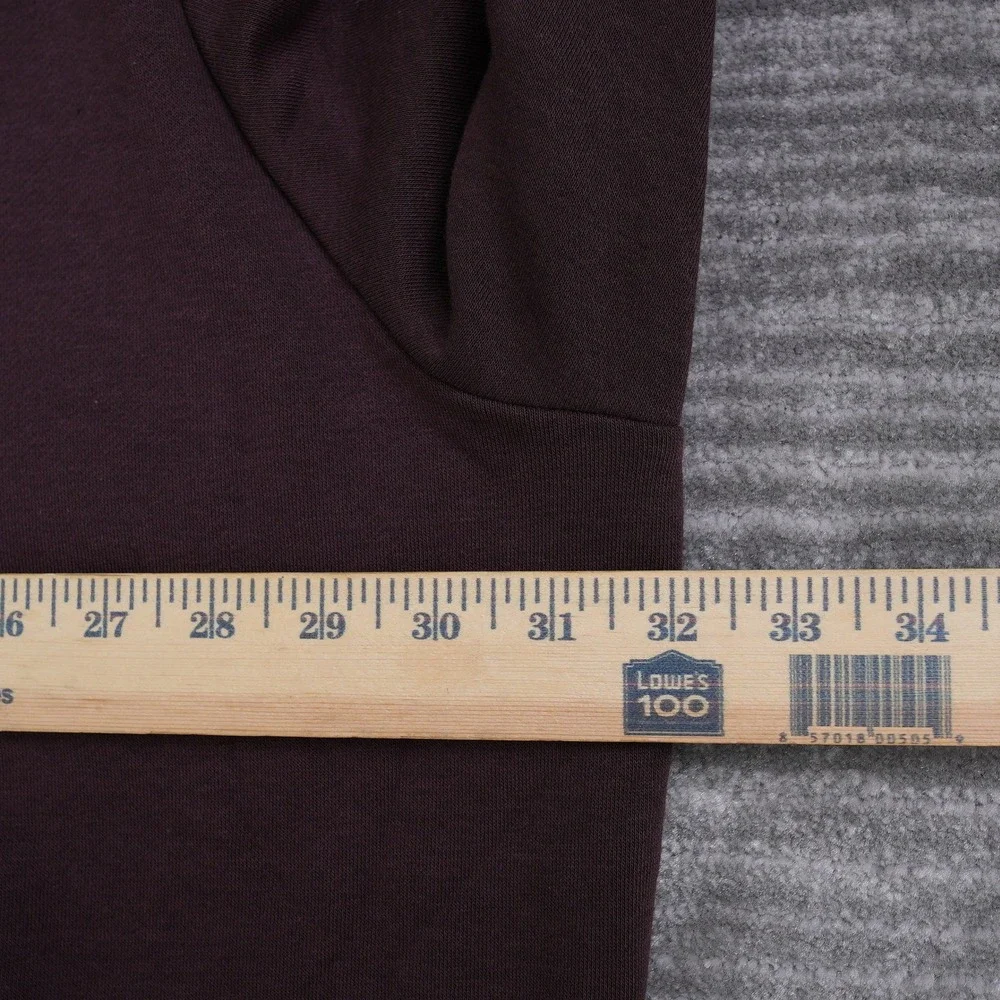 Adidas Sweatshirt Hoodie Men M EVO LIN HD Shadow Brown Retro Logo New Tag 4XL